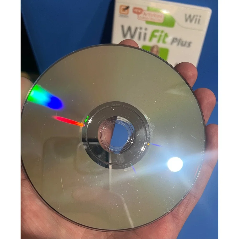 Nintendo Wii Fit Plus Game Disc with Case and Manual RVL-RFPE-USA